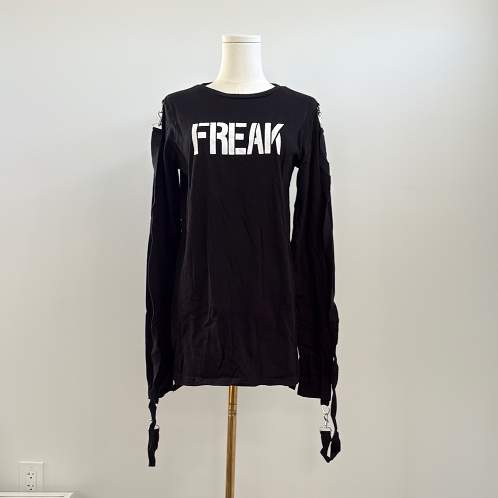 Freak Show Long Sleeve Graphic Tee or Dress—